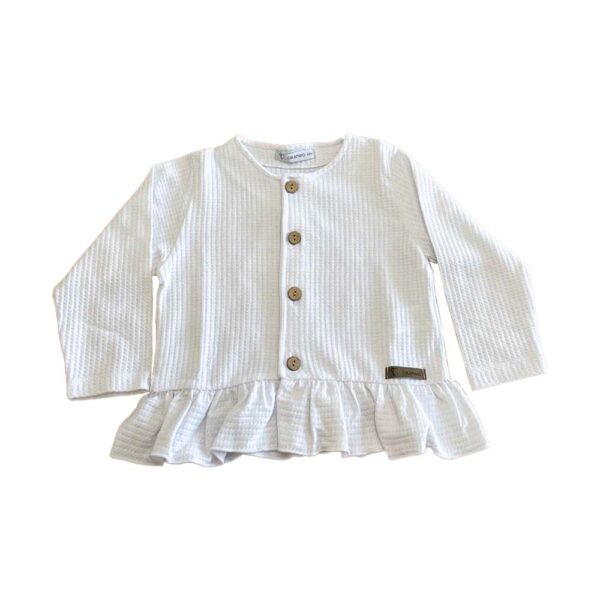 Chaqueta Rodas Blanca para Niña