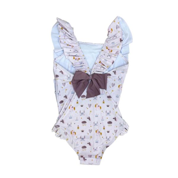 Bañador de Baño para Niña de Unicornios