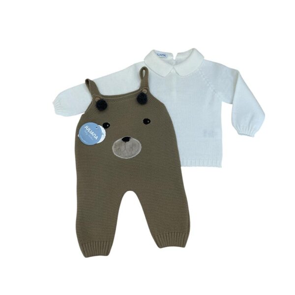 Conjunto 2P Peto Oso para Niño