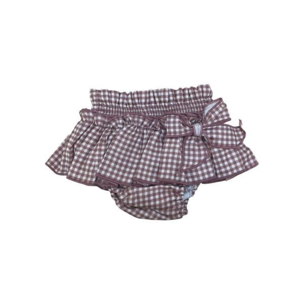 Braga Falda Vichy para Niña