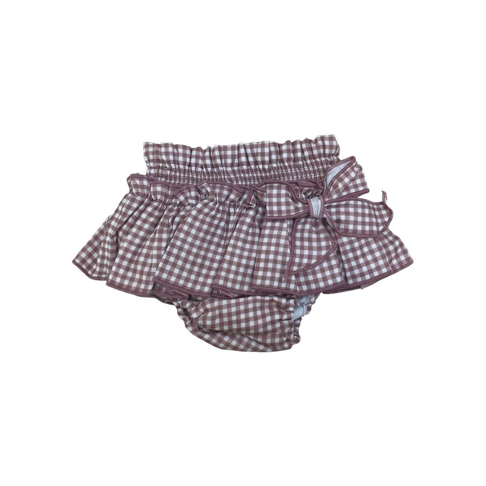 Braga Falda Vichy para Niña