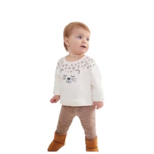 Conjunto niña gatito Canadá house