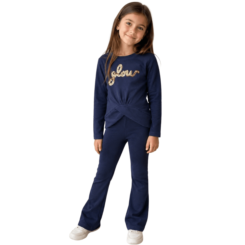 conjunto glow niña chandal