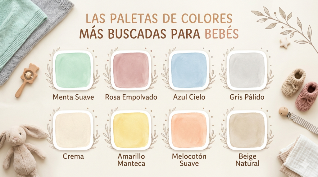 PALETA COLORES BEBE