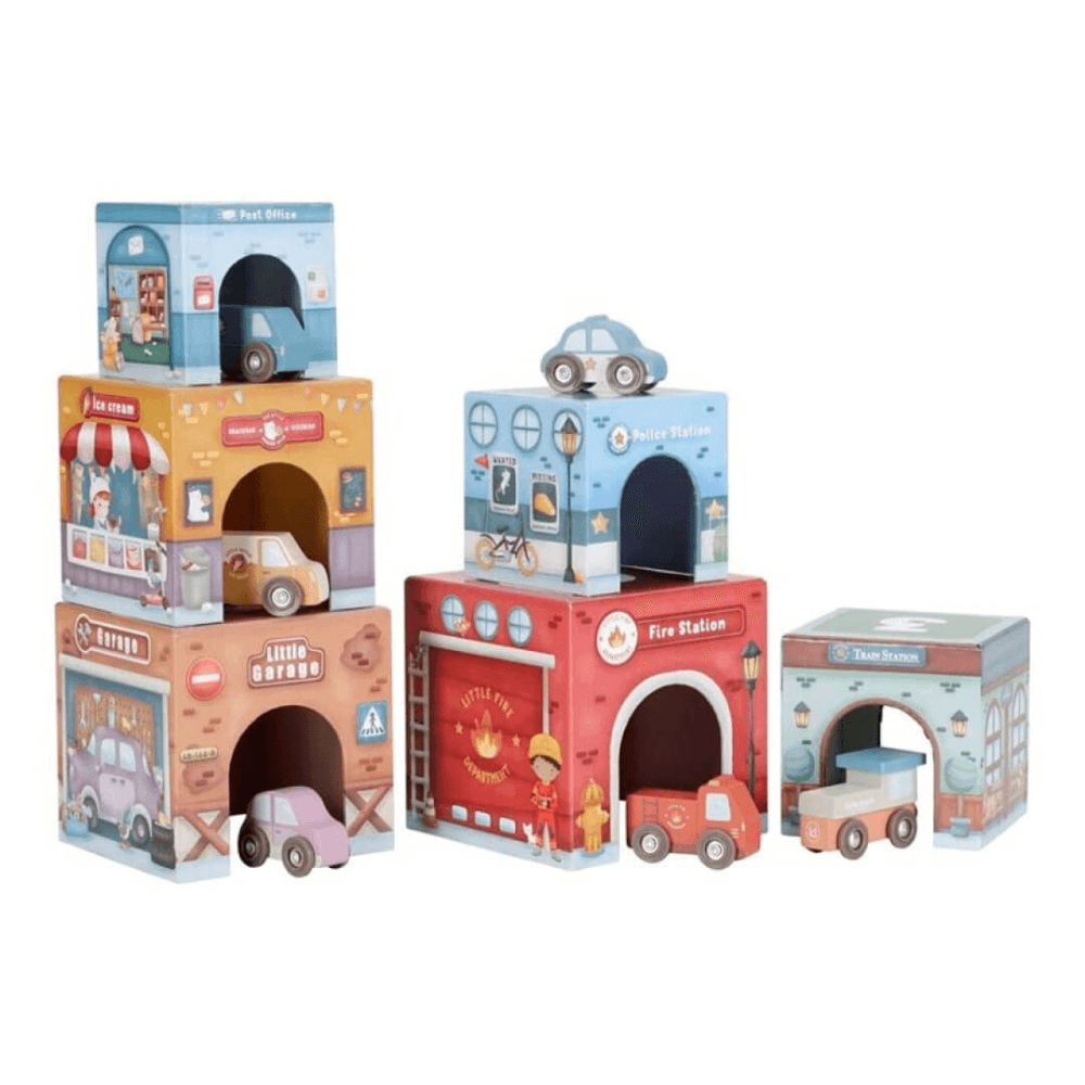 torre encajable coches lttle dutch